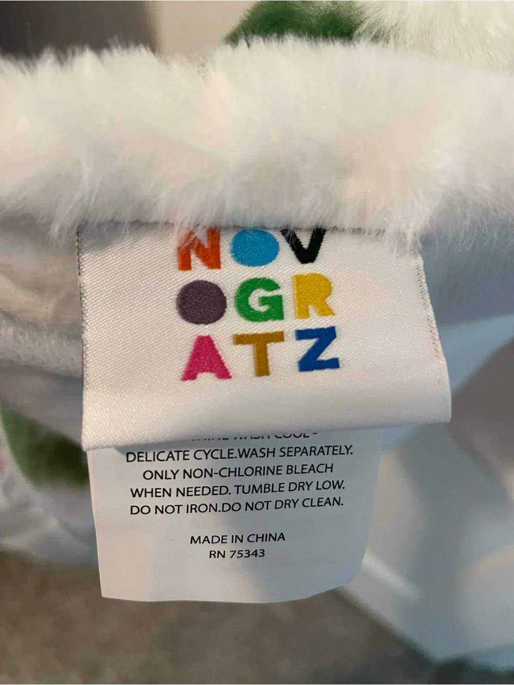On tag soft white